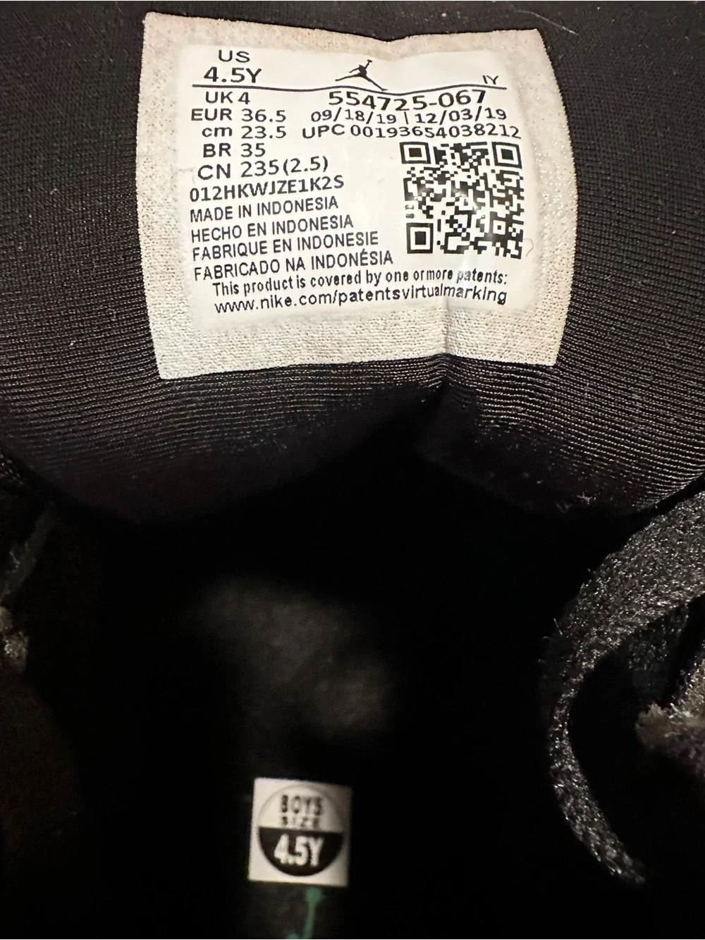 Jordan Air Jordan 1 Mid Black Pine Green White never worn new